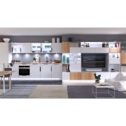 Möbelleuchten Clever Connect Eck-Verbinder Barre Chrom matt 12V
