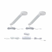 Möbelleuchten Clever Connect Starter Set Mike Weiß matt 12V 2x2W TunableWhite 2.700K