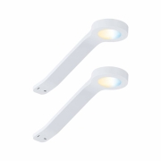 Möbelleuchten Clever Connect Starter Set Mike Weiß matt 12V 2x2W TunableWhite 2.700K
