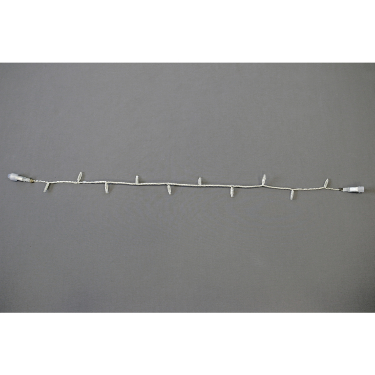 MK-Illumination StringLite®QF+ 10 LEDww, 1m transparentes PVC Kabel, 36V, 0,4W