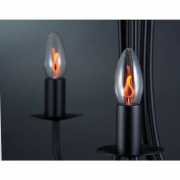 Glühlampe Flackerkerze