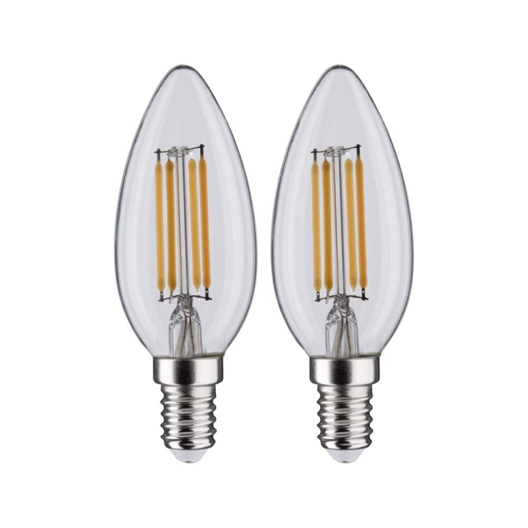 Paulmann LED Filament Kerze 2x4,5Watt E14 2.700K Warmweiß