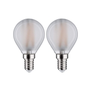 LED Filament Tropfen 2x4,5Watt E14 2.700K Warmweiß