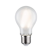 LED Filament Standardform Weiß/Matt 9W E27 Neutralweiß dimmbar