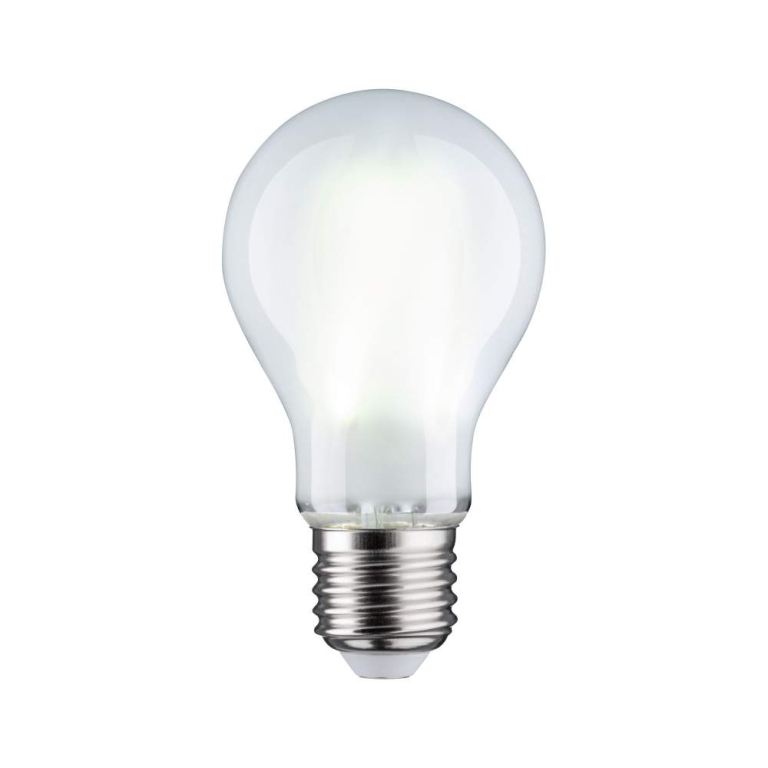 Paulmann LED Filament Standardform Weiß/Matt 9W E27 Tageslichtweiß dimmbar