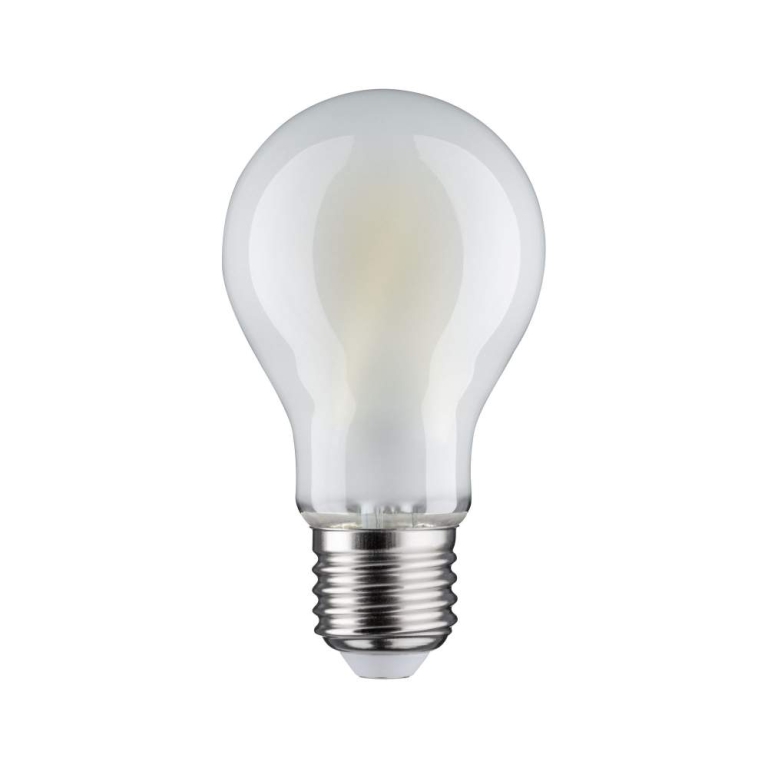 Paulmann LED Filament Standardform Weiß/Matt 9W E27 Tageslichtweiß dimmbar