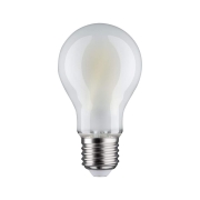 LED Filament Standardform Weiß/Matt 9W E27 Tageslichtweiß dimmbar