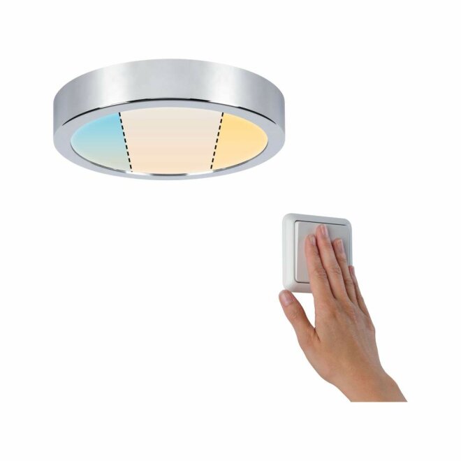 Paulmann 78950 HomeSpa LED Spiegelleuchte Selo IP44 Alu Acryl 37W Tunable  White | Lampen1a | Spiegelleuchten