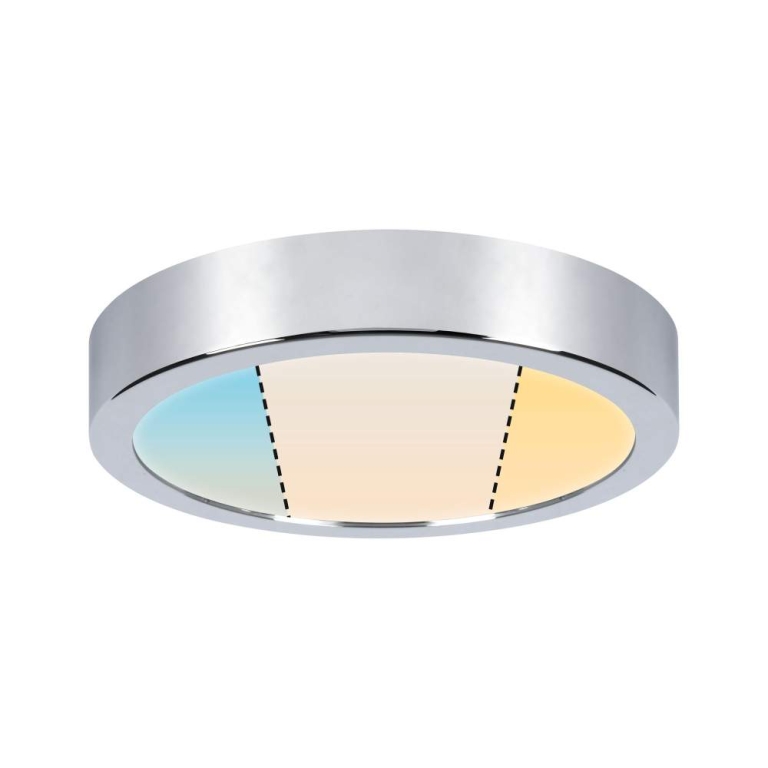 Paulmann LED Panel Aviar IP44 WhiteSwitch rund 220 13W 2.700K Chrom