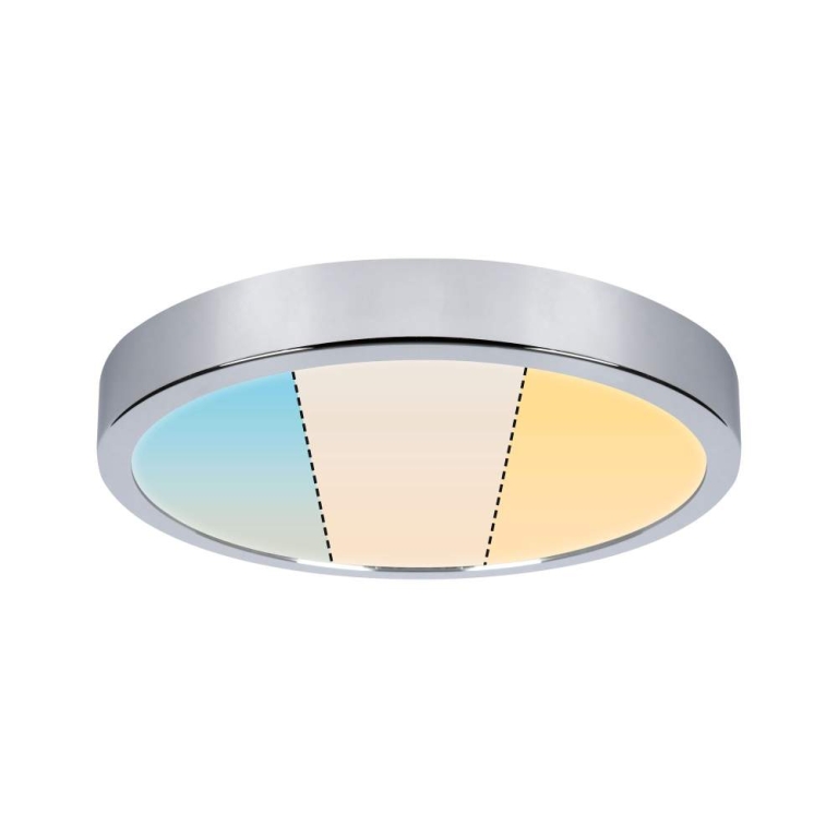 Paulmann LED Panel Aviar IP44 WhiteSwitch rund 300 18W 2.700K Chrom