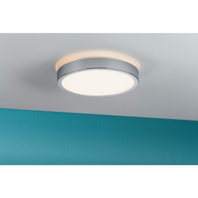 Paulmann LED Panel Aviar IP44 WhiteSwitch rund 300 18W 2.700K Chrom