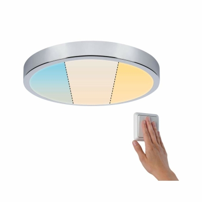 Paulmann LED Panel Aviar IP44 WhiteSwitch rund 360 24W 2.700K Chrom