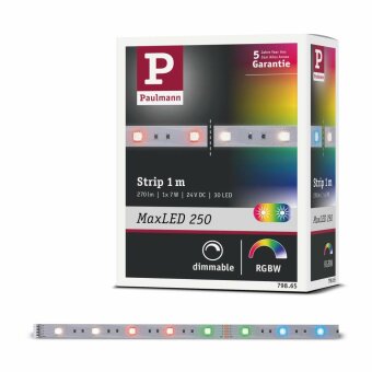 Paulmann MaxLED 250 Strip unbeschichtet 1m RGBW