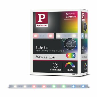 Paulmann MaxLED 250 Strip beschichtet 1m IP44 RGBW Protect Cover