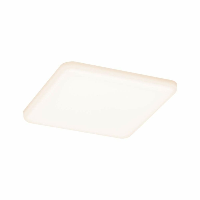 Paulmann LED Einbaupanel Veluna VariFit IP44 eckig 125x125mm 8,5W 3.000K Satin