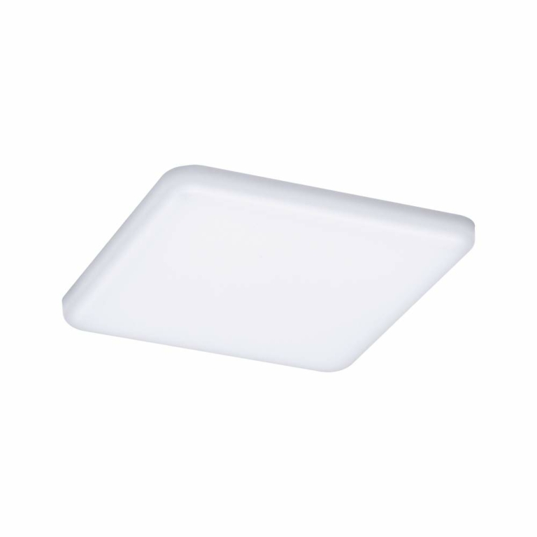 Paulmann LED Einbaupanel Veluna VariFit IP44 eckig 125x125mm 8,5W 3.000K Satin