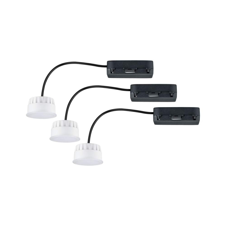 Paulmann Einbauleuchte Choose LED-Modul Coin 3er-Set 6,5W 2700K EasyDim 230V