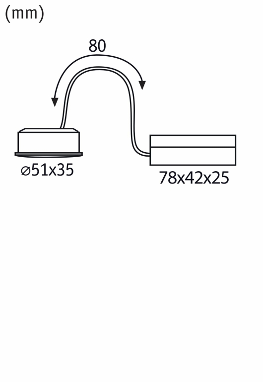 Paulmann Einbauleuchte Choose LED-Modul Coin 3er-Set 6,5W 2700-6500K White Switch 230V