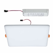 LED Einbaupanel Veluna VariFit IP44 3-Stufen-dimmbar eckig 215x215mm 22W 4.000K Satin