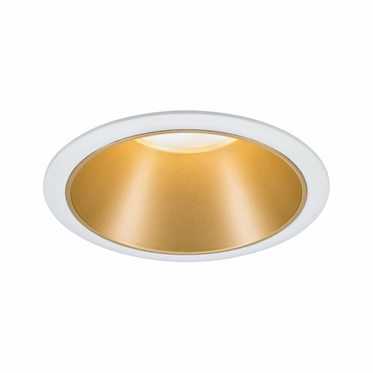 Paulmann Einbaulechte Cole GU10 max. 10W Weiß/Gold matt