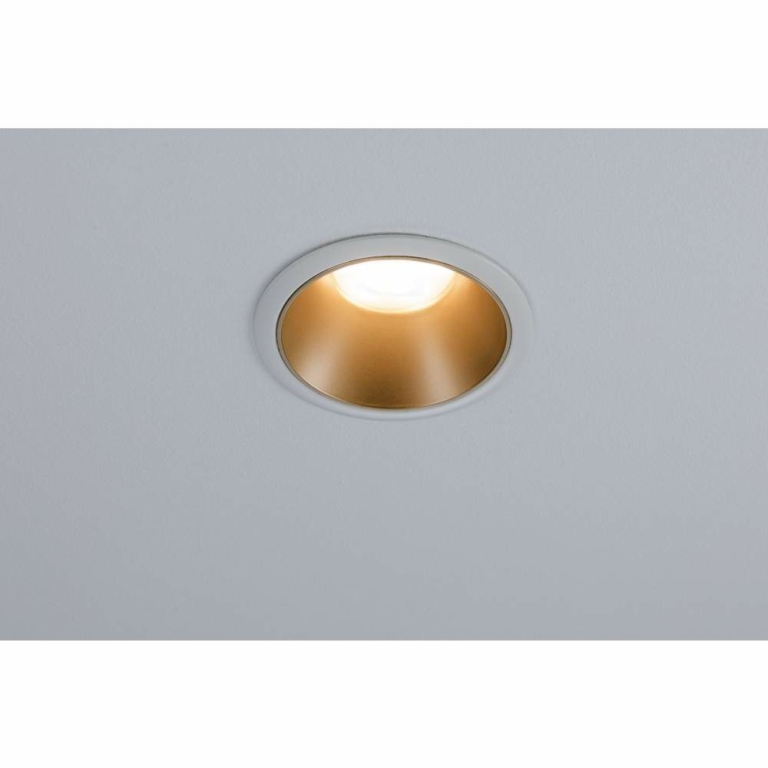 Paulmann Einbaulechte Cole GU10 max. 10W Weiß/Gold matt