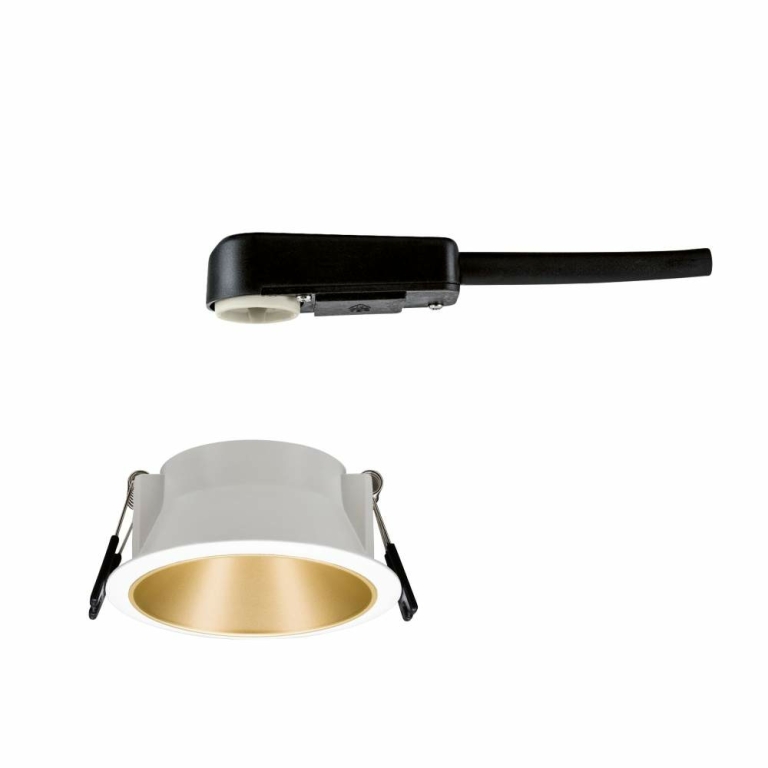 Paulmann Einbaulechte Cole GU10 max. 10W Weiß/Gold matt
