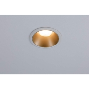 Einbaulechte Cole GU10 max. 10W Weiß/Gold matt