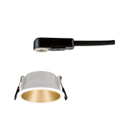 Einbaulechte Cole GU10 max. 10W Weiß/Gold matt