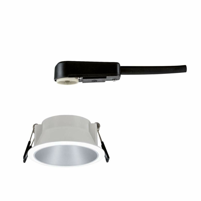 Paulmann Einbaulechte Cole GU10 max. 10W Weiß/Silber matt