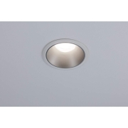 Einbaulechte Cole GU10 max. 10W Weiß/Silber matt
