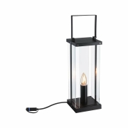 Plug & Shine Laterne Classic 51,5 cm IP44 Anthrazit