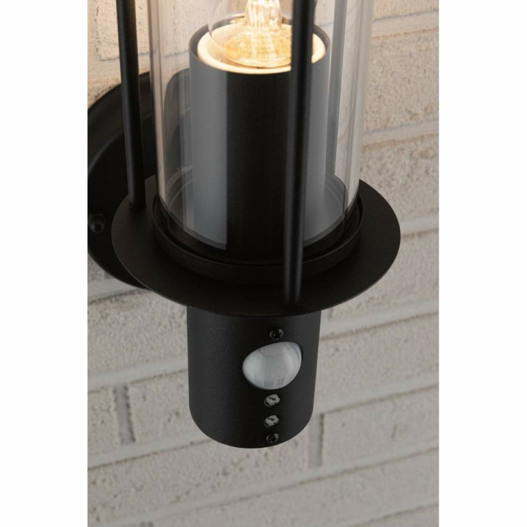 Paulmann Outdoor Wandleuchte Classic Dunkelgrau mit Bewegungsmelder IP44 E27 max. 15W