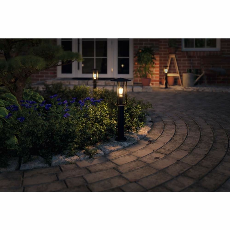 Paulmann Outdoor Pollerleuchte Classic Dunkelgrau IP44 E27 ohne Leuchtmittel