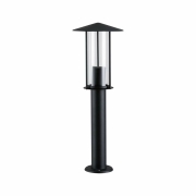 Outdoor Pollerleuchte Classic Dunkelgrau IP44 E27 ohne Leuchtmittel