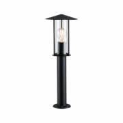 Outdoor Pollerleuchte Classic Dunkelgrau IP44 E27 ohne Leuchtmittel
