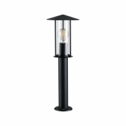 Outdoor Pollerleuchte Classic Dunkelgrau IP44 E27 ohne Leuchtmittel