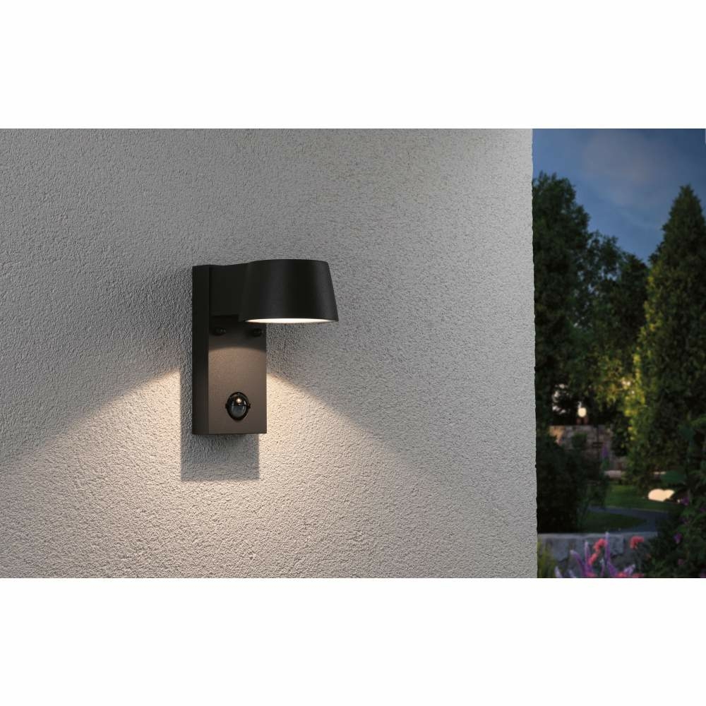 Paulmann 94453 LED Außenwandleuchte Capea Bewegungsmelder IP44 96x153mm  3000K | Lampen1a