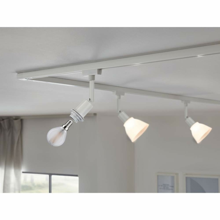 Paulmann URail DecoSystems Basis Einzelspot Weiß E14 max. 20W