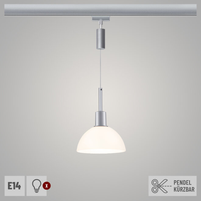 E14 Lampen1a Stoffschirm | W max. 1-flammig Tischleuchte mit Paulmann Pia Hellgrau/Eisen 77058