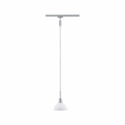 URail Pendel Sarrasani Chrom matt Opalglas E14 230V Pendelhöhe einstellbar