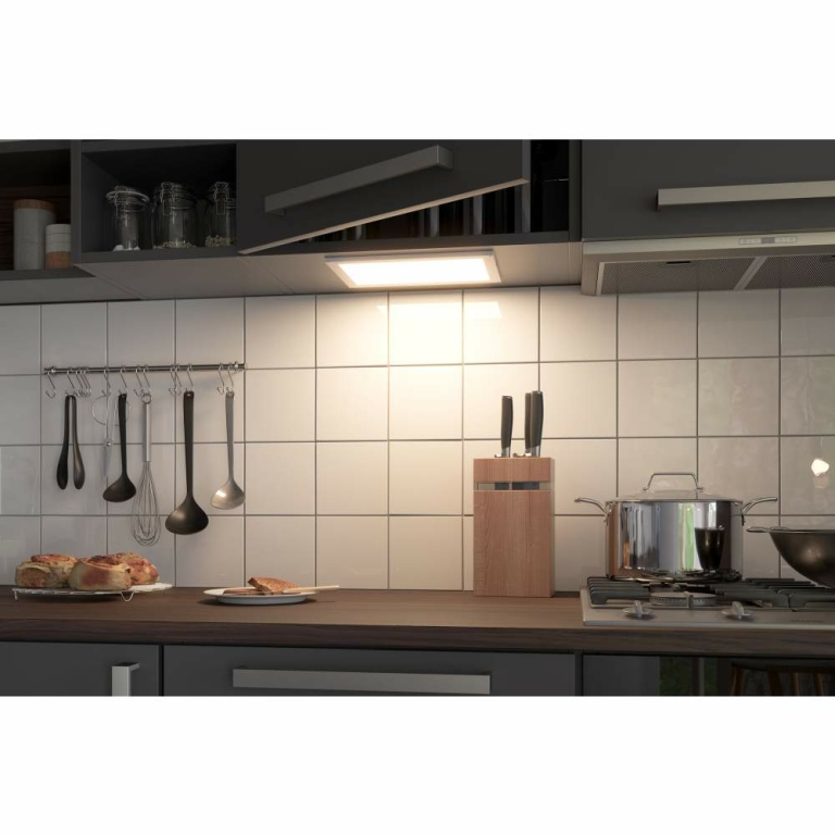 Paulmann Möbelleuchten Clever Connect Panel Flad Weiß matt 12V 6W Tunable White 2.700-6.500K