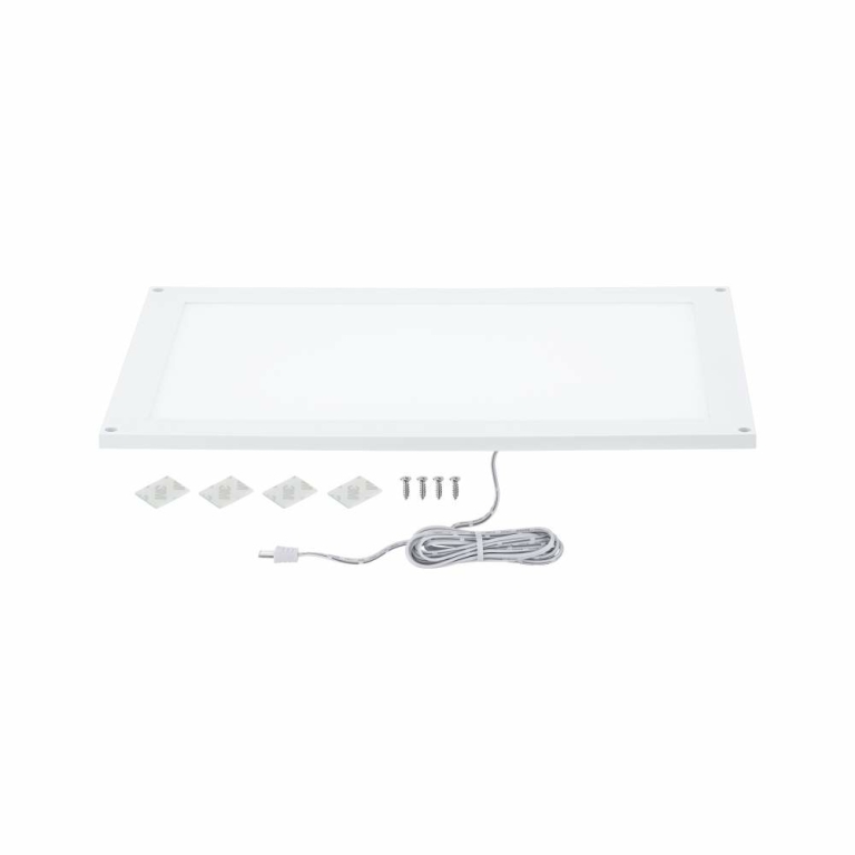 Paulmann Möbelleuchten Clever Connect Panel Flad Weiß matt 12V 6W Tunable White 2.700-6.500K
