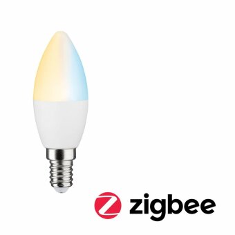 Paulmann Smart Home Zigbee LED Kerze 5 Watt Matt E14 2.700 - 6.500K Tunable White