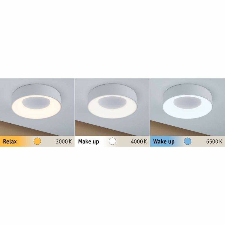 Paulmann HomeSpa LED Deckenleuchte Casca Weiß 16W WhiteSwitch 3.000K