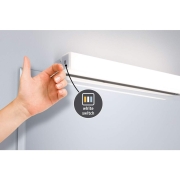 HomeSpa LED Spiegelleuchte Luno IP44 Metall, Kunststoff 8W WhiteSwitch 2.700K