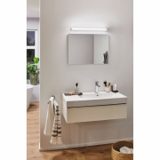 HomeSpa LED Spiegelleuchte Luno IP44 Metall, Kunststoff 8W WhiteSwitch 2.700K