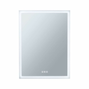 HomeSpa LED Leuchtspiegel Mirra eckig IP44 Spiegel/Weiß 22W WhiteSwitch