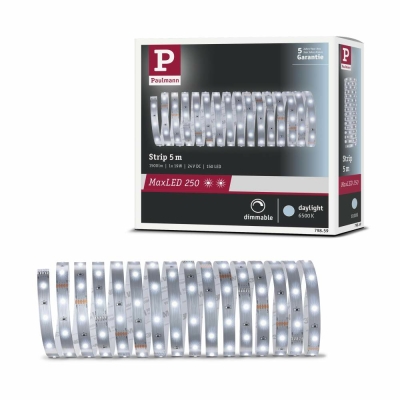 Paulmann MaxLED 250 Strip unbeschichtet 5m Tageslichtweiß