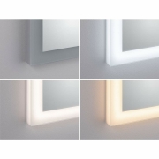 HomeSpa LED Leuchtspiegel Mirra eckig mit Heizfunktion IP44 80x60 cm 22W WhiteSwitch