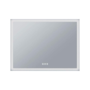 HomeSpa LED Leuchtspiegel Mirra eckig mit Heizfunktion IP44 80x60 cm 22W WhiteSwitch